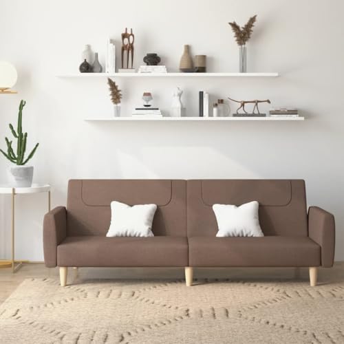 YUOTYRKTEJRSG Schlafsofa 2-Sitzer Taupe Stoff Sofabett Gästebett Wohnzimmer Schlafcouch mit 2-in-1 Funktion. Bequemes Sitzgefühl. Robuster Holzrahmen für kleine Räume und Büros YUOTYRKTEJRSG Schlafsofa 2-Sitzer Taupe Stoff Sofabett Gästebett Wohnzimmer Schlafcouch mit 2-in-1 Funktion. Bequemes Sitzgefühl. Robuster Holzrahmen für kleine Räume und Büros von YUOTYRKTEJRSG