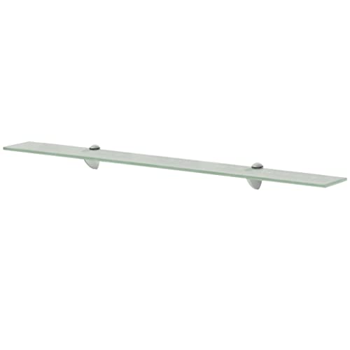 YUOTYRKTEJRSG Schweberegal Glas 90x10 cm 8 mm Wandregal Klein Wall Shelf Regalboden Kleines Wandregal für Badezimmer Wohnzimmer Schlafzimmer Küche von YUOTYRKTEJRSG