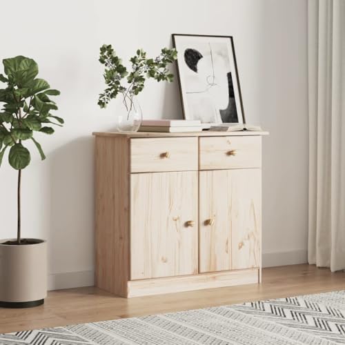 YUOTYRKTEJRSG Sideboard ALTA 77x35x73 cm Massivholz Kiefer Outdoor Küchenschrank Bathroom Cabinet Kitchen Cabinet Wohnzimmerschrank für Badezimmer Flur Wohnzimmer Schlafzimmer YUOTYRKTEJRSG Sideboard ALTA 77x35x73 cm Massivholz Kiefer Outdoor Küchenschrank Bathroom Cabinet Kitchen Cabinet Wohnzimmerschrank für Badezimmer Flur Wohnzimmer Schlafzimmer von YUOTYRKTEJRSG