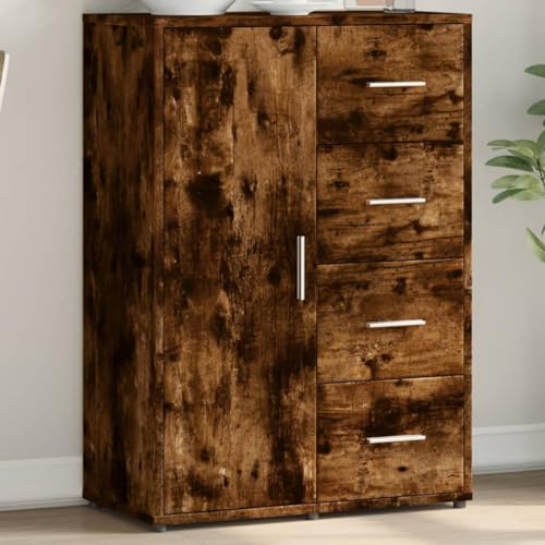 YUOTYRKTEJRSG Sideboard Räuchereiche 60x31x84 cm Holzwerkstoff Allzweckschrank Bathroom Cabinet Kitchen Cabinet Schrank Klein für Schlafzimmer Küche Badezimmer Flur YUOTYRKTEJRSG Sideboard Räuchereiche 60x31x84 cm Holzwerkstoff Allzweckschrank Bathroom Cabinet Kitchen Cabinet Schrank Klein für Schlafzimmer Küche Badezimmer Flur von YUOTYRKTEJRSG