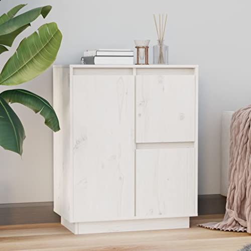 YUOTYRKTEJRSG Sideboard Weiß 60x34x75 cm Massivholz Kiefer Beistellschrank Küchenschrank Schlafzimmerschrank Allzweckschrank für Schlafzimmer Badezimmer Flur Wohnzimmer YUOTYRKTEJRSG Sideboard Weiß 60x34x75 cm Massivholz Kiefer Beistellschrank Küchenschrank Schlafzimmerschrank Allzweckschrank für Schlafzimmer Badezimmer Flur Wohnzimmer von YUOTYRKTEJRSG