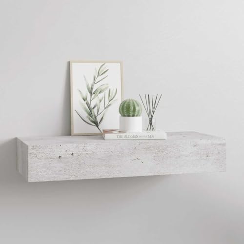 YUOTYRKTEJRSG Wandregal mit Schublade Betongrau 60x23,5x10 cm MDF Schwebendes Regal Wand Regale Regale Für Wände Kleines Wandregal für Küche Badezimmer Arbeitszimmer Wohnzimmer YUOTYRKTEJRSG Wandregal mit Schublade Betongrau 60x23,5x10 cm MDF Schwebendes Regal Wand Regale Regale Für Wände Kleines Wandregal für Küche Badezimmer Arbeitszimmer Wohnzimmer von YUOTYRKTEJRSG