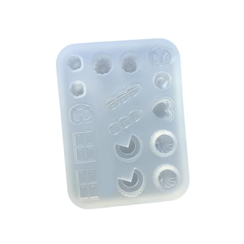 YUPEIUKLI Praktisches Zubehör-Bastelform-Set, praktisches Silikonform-Set zur Herstellung verschiedener und handgefertigter Schmuckprojekte von YUPEIUKLI