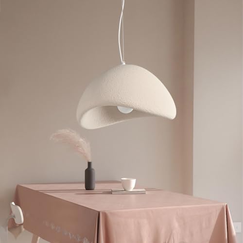 YUPIN Elegantes Restaurant Hängelampe Kreativität Esstisch Pendelleuchte Wabi-sabi Polystyrol Hängeleuchte E27 Modern Indoor Lighting Decorative Kronleuchter Ffür Wohnzimmer Schlafzimmer Küche Bar(50c YUPIN Elegantes Restaurant Hängelampe Kreativität Esstisch Pendelleuchte Wabi-sabi Polystyrol Hängeleuchte E27 Modern Indoor Lighting Decorative Kronleuchter Ffür Wohnzimmer Schlafzimmer Küche Bar(50c von YUPIN