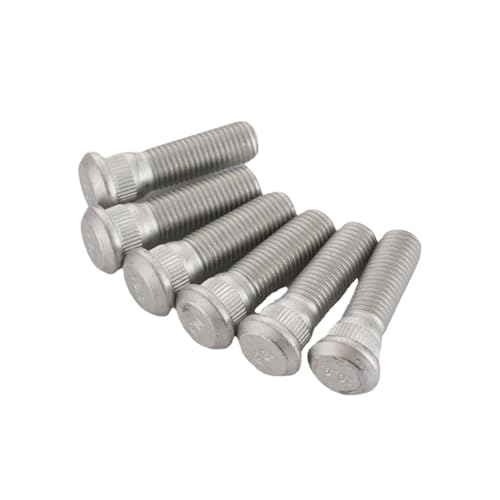 YUQIWANG() 53mm/65mm Rändelung 16.3mm M14x1.5 Radstifte für LS460 LX470 LX570 9094202083/9094202077(10pcs 53mm 16.3) von YUQIWANG(レインキのお店)