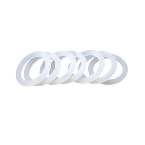 YUQIWANG(レインキのお店) 10 x O-Ringe VMQ CS5 mm OD 15~150 mm Dichtungsringe wasserdicht mit Silikonkautschuk-Isolierung Runde Form Dichtungen Weiß OD 140 mm ID 130 mm von YUQIWANG(レインキのお店)