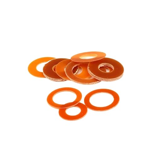 YUQIWANG(レインキのお店) Runde, hochtemperaturbeständige Isolierdichtung/-Unterlegscheibe aus Bakelit M2-M12(200pcs M6X12X0.5) von YUQIWANG(レインキのお店)