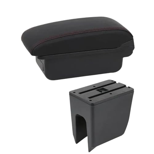 YUQUDGELKY Für Dacia Für Spring Armlehnenbox Mittelkonsole Interne Nachrüstung USB-Ladung(A white line No USB) von YUQUDGELKY