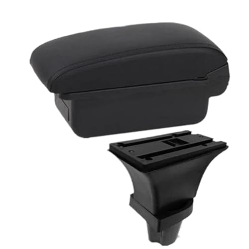 YUQUDGELKY Für Peugeot 108 Armlehnenbox, Zentrale Aufbewahrungsbox Mit USB-Anschluss(A1 Schwarze Linie KEIN USB) von YUQUDGELKY