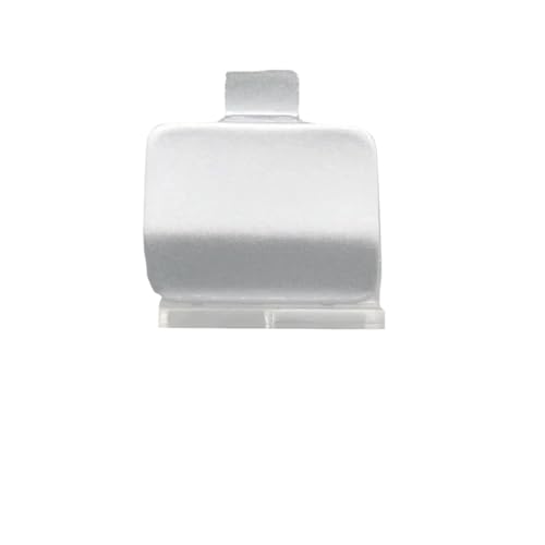 YUQUDGELKY Sportwagen Heckstoßstange Abschlepphaken Auge Abdeckkappe Für 3 E90 LCI M-Sport 2005-2011 51128041134 Abschleppen Schleppen Trim Deckel(Silber) von YUQUDGELKY