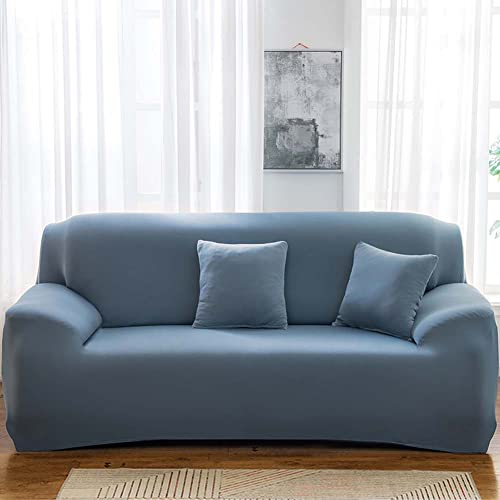 Einfarbige Sofabezug für 1-, 2-, 3-, 4-Sitzer, Klippan-Schonbezüge mit Elastan-Gewebe, staubdicht, Sofa-Schonbezüge mit elastischer Unterseite von YUR