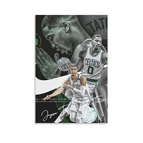 YURUOXIMAO Bild Auf Leinwand Senza Cornice Jayson Tatum Jayson Tatum stampa dipinti per soggiorno camera da letto decorazione 50 * 70cm von YURUOXIMAO
