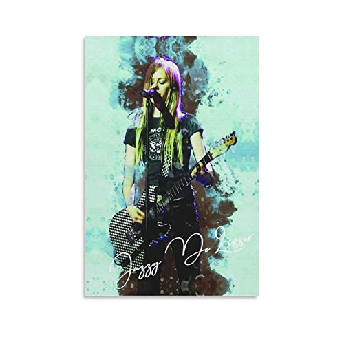 YURUOXIMAO Druck Auf Leinwand Senza Cornice Jazzy De Lisser Poster Soggiorno Camera da letto Pittura Opera d'arte 50 * 70cm von YURUOXIMAO
