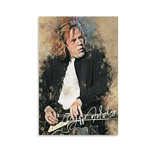 YURUOXIMAO Kunstwerk Malerei Leinwanddrucke Senza Cornice Jeff Healey Poster Soggiorno Camera da letto Pittura Opera d'arte 60 * 90cm von YURUOXIMAO