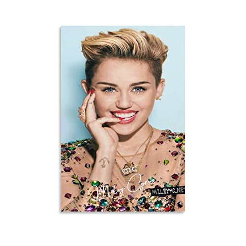 YURUOXIMAO Kunstwerk Malerei Leinwanddrucke Senza Cornice Miley Cyrus Tela decorativa Wall Art Soggiorno Poster Camera da letto 30 * 50cm YURUOXIMAO Kunstwerk Malerei Leinwanddrucke Senza Cornice Miley Cyrus Tela decorativa Wall Art Soggiorno Poster Camera da letto 30 * 50cm von YURUOXIMAO
