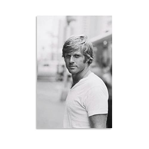 YURUOXIMAO Kunstwerk Malerei Leinwanddrucke Senza Cornice Robert Redford Modern Picture Print Modern Family Bedroom Decor Posters 60 * 90cm von YURUOXIMAO