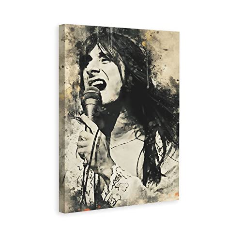 YURUOXIMAO Leinwand Wandkunst Malerei Senza Cornice Cantante Steve Perry Rock Music Poster Arredamento Casa Decorativo Soggiorno Camera da letto 40 * 60cm von YURUOXIMAO