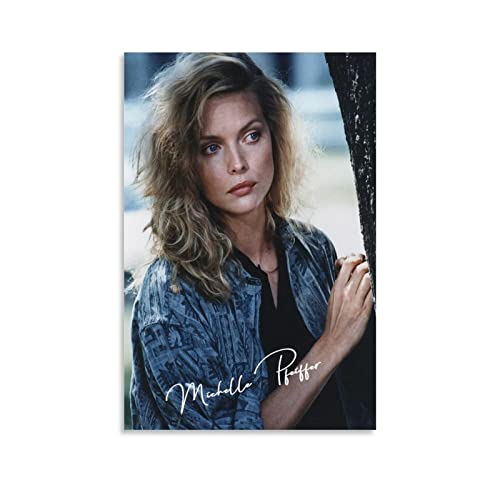 YURUOXIMAO Leinwand Wandkunst Malerei Senza Cornice Michelle Pfeiffer Poster e Wall Art Modern Family camera da letto Decor 40 * 60cm YURUOXIMAO Leinwand Wandkunst Malerei Senza Cornice Michelle Pfeiffer Poster e Wall Art Modern Family camera da letto Decor 40 * 60cm von YURUOXIMAO