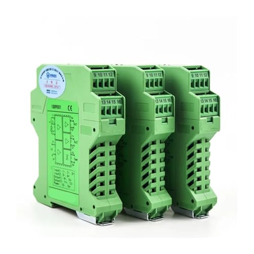 YUSKICCNE 1 stücke 4-20mA 0-20mA 0-10V 0-5V Signal Isolator EIN Eingang EIN Ausgang 24v Netzteil(1-5V IN and Out-2 IN 4 Out) von YUSKICCNE