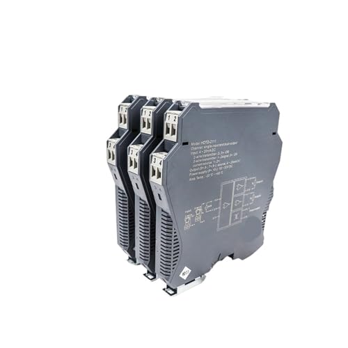 YUSKICCNE 1 stücke Isolieren Sender 1 in 2 Out 0-20ma Analog Eingang Ausgang galvanische Trennung Versorgung 4-20ma Isolator 18-32VDC Power(4-20ma in 0-10v Out,1 in 2 Out) von YUSKICCNE