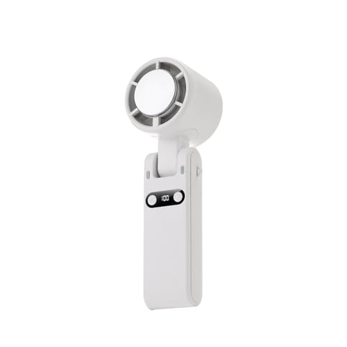 YUSSEQDD Faltbarer Handventilator, Kühlventilator, tragbarer, Hochgeschwindigkeits Halbinsel Kühl Mini, tragbarer von YUSSEQDD