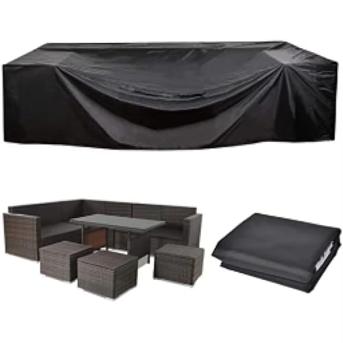 YUSUZHU Abdeckung für Gartenmöbel, 150x80x85cm(LxWxH) Wasserdicht Winterfest Multi Größe Schutzhülle Gartenmöbel Rechteckig Gartentische Terrassenmöbel Outdoor von YUSUZHU