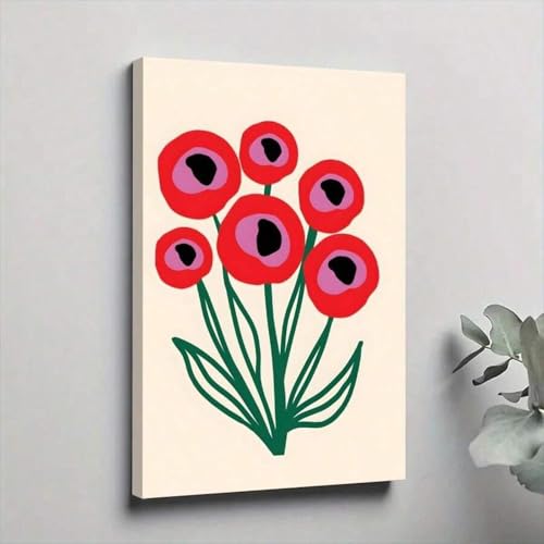YUSUZHU Blumen-Leinwand-Poster, Blumenmarkt-Wandkunst, Leinwandgemälde, für Schlafzimmer, Wohnzimmer, Flur, Wandbilder, Wanddekoration, 40 x 60 cm, rahmenlos YUSUZHU Blumen-Leinwand-Poster, Blumenmarkt-Wandkunst, Leinwandgemälde, für Schlafzimmer, Wohnzimmer, Flur, Wandbilder, Wanddekoration, 40 x 60 cm, rahmenlos von YUSUZHU