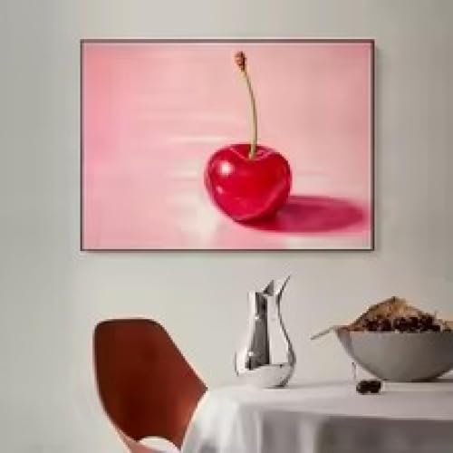 YUSUZHU Lemon Tree Still Life Canvas Painting Posters Vintage Fruit Print Neutral Botanical Kitchen Wall Art Pictures Home Decor 80x120cm Withframe von YUSUZHU