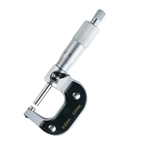 0,01 Dickenmessgerät Außenmikrometer 0-25 mm 25-50 mm 50-75 mm(75-100mm) von YUSWEET