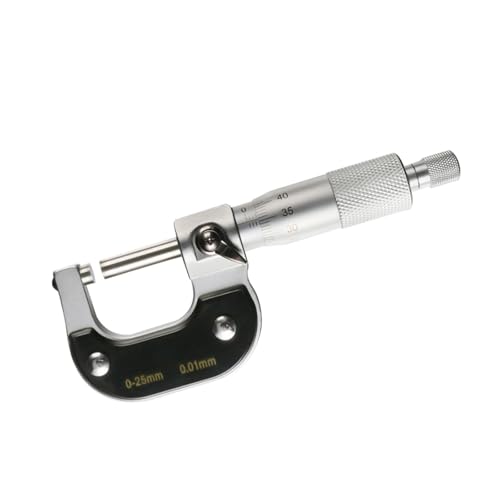 0,01 Dickenmessgerät Mikrometer Messschieber 0-25mm 25-50mm 50-75mm(0-25mm) von YUSWEET