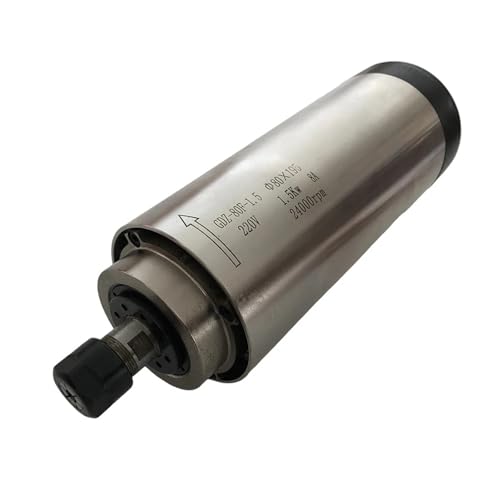 1500W 2200W 800W CNC-Spindelfräsmotor 220V Z-Welle 1,5 KW 2,2 KW 65mm 80mm Durchmesser ER20(1.5KW-80x195-ER11) von YUSWEET