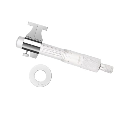 Außenmikrometer 0–25 mm 25–50 mm 50–75 mm 75–100 mm 100–125 mm Innenmikrometer 25–50 mm 0,01, 50–75 mm 0,01, 75–100 mm 0,01(25-50mm 0.01) von YUSWEET