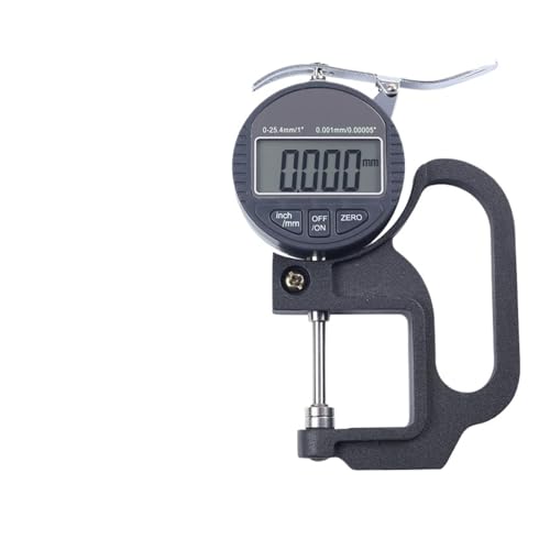 Dickenmessgerät Digitalmessgerät Tausend 0,001 mm Messtabelle(25x30mm) von YUSWEET