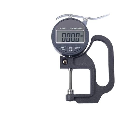 Digitales Dickenmessgerät Dickenmessgerät 0,001 Mikrometer Messung(0-25mm) von YUSWEET