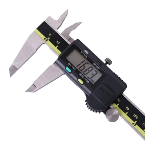 Edelstahl-Messschieber, digitale Messschieber, Messschieber, 0–150 mm, 500–196–30, 0–200 mm, 500–197–30, 0–300 mm, 500–193–30(0-150mm 500-196-30) von YUSWEET