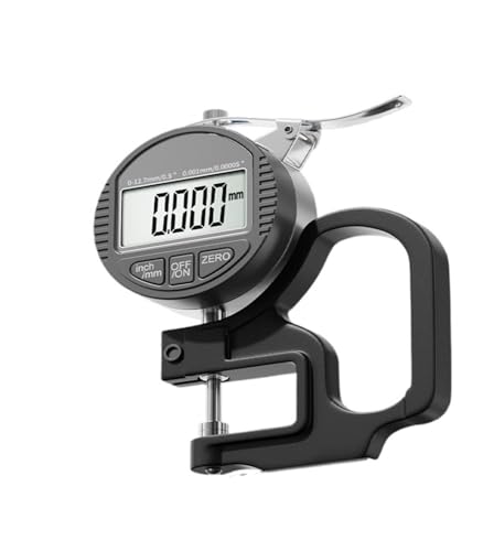 Messschieber Dickenmessgerät 12,7 mm 0,001 mm Digital-Mikrometer Dickenmessgerät von YUSWEET