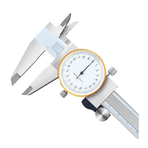 Messschieber mit Messuhr 0-150 200 300 mm 0,02 mm 0,01 mm Edelstahl-Digitalmessschieber Messschieber(0-150mm 0.01) von YUSWEET