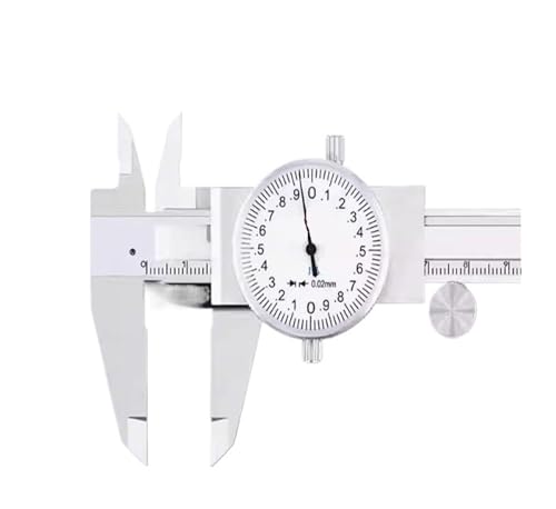 Messschieber mit Meter 0-150mm 200 300 Edelstahl Messschieber mit Meter(0-200 0.02) von YUSWEET