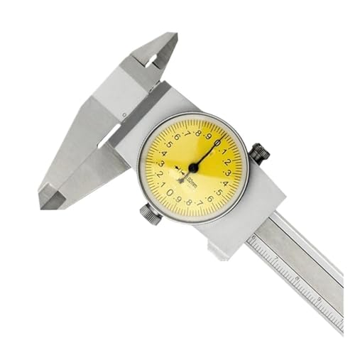 Messschieber mit Uhr 0-150 200 300 Messschieber mit Uhr Nonius 0,03 mm(0-150 0.02mm) von YUSWEET