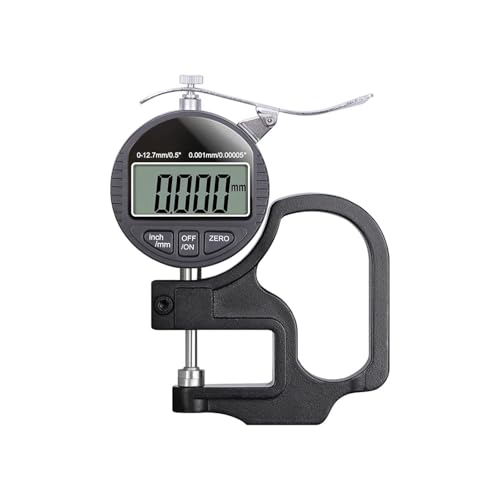 Mikrometer Dickenmessgerät Messschieber Digitalanzeige Dickenmessgerät Messwerkzeug 0,01 mm von YUSWEET