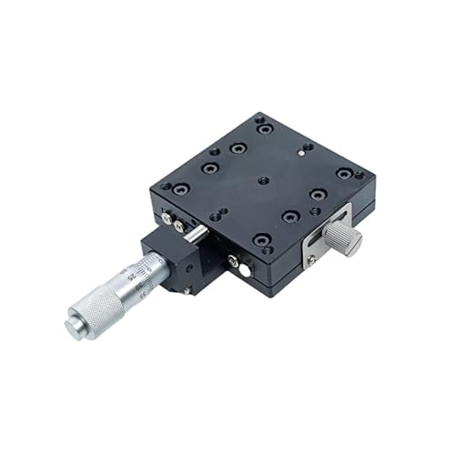 X-Achse 40 * 40mm Optische Manuelle Linearführungsschiene Mikrometer Manuelle Verschiebung Plattform Schiebe Tisch Bühne LX-CLR LGX40-C LR(LX40-C) von YUSWEET