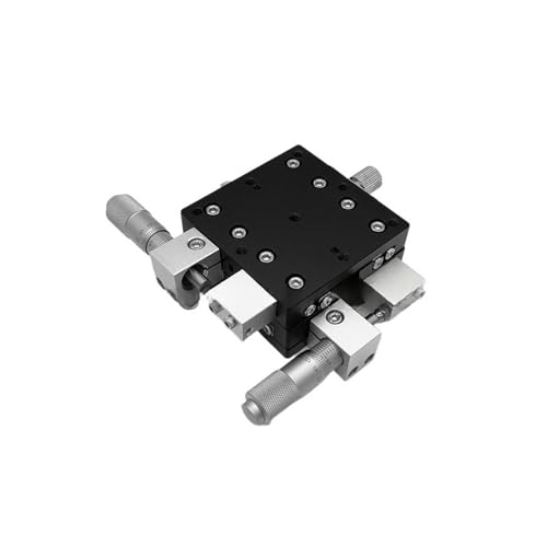 XY-Achse 80 * 80mm Trimmen Manuelle Verschiebung Plattform Linear Bühne Schiebe Tisch XY80 LY80 modell(XY80-LB) von YUSWEET