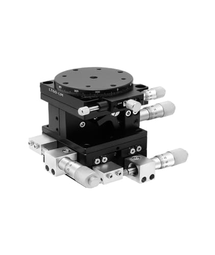 XYZR Vierachsige Verschiebungsplattform Manuelle Werkbankrutsche LT60/90/125(LTP60-LM-2) von YUSWEET