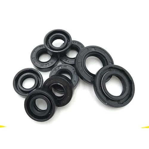 YUTBG 2 Stück quadratische Öldichtung, Innendurchmesser 40 mm, Außendurchmesser 41 mm, Dicke 4–13 mm, Dichtungsringe aus Nitril-Butadien-Kautschuk-40 x 86 x 10 YUTBG 2 Stück quadratische Öldichtung, Innendurchmesser 40 mm, Außendurchmesser 41 mm, Dicke 4–13 mm, Dichtungsringe aus Nitril-Butadien-Kautschuk-40 x 86 x 10 von YUTBG