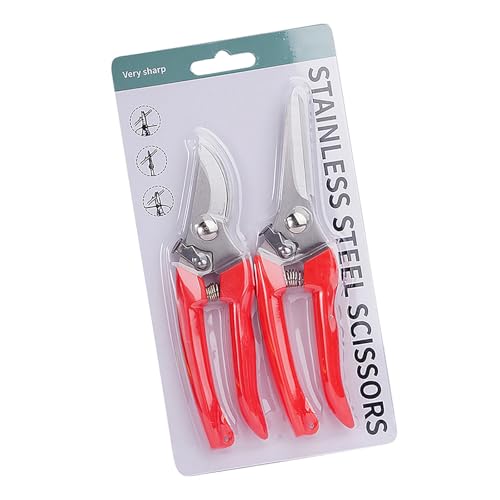2pcs Gartenschere Pflanze Schere Garten Trimmer Handwerkzeug Zum Schneiden Von Blumen Trimmpflanze Pflücken Obst Werkzeug Edelstahl Pflaumen von YUTNGYNG