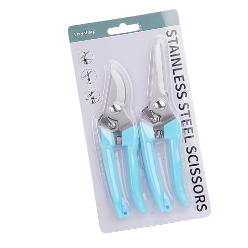 2pcs Gartenschere Pflanze Schere Garten Trimmer Handwerkzeug Zum Schneiden Von Blumen Trimmpflanze Pflücken Obst Werkzeug Edelstahl Pflaumen von YUTNGYNG