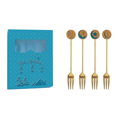 4pcs 304 Edelstahl Rühre Löffel/Gabel Set Eid Festival Castlery Dining Utensilien Rostproofes Geschirr Küchenwerkzeug Castlery Set 4pcs 304 Edelstahl Rühre Löffel/Gabel Set Eid Festival Castlery Dining Utensilien Rostproofes Geschirr Küchenwerkzeug Castlery Set von YUTNGYNG