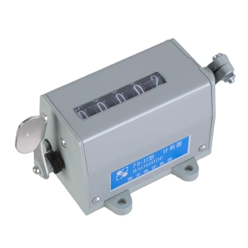 Angeriefbarer Zähler Mit Count Bereichen 0-99999 Pull/Rotary Counter Pull Werkzeugwerkzeug 5-Ziffern Druckmaschine von YUTNGYNG