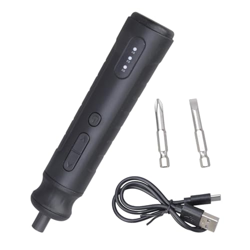 Elektrischer Schraubendreher Einstellbarer Geschwindigkeitsbohrer 2000mAh Wiederaufladbar Abnehmbares Austauschbares Mit LED Licht Multifunktionaler Schraubendreher von YUTNGYNG