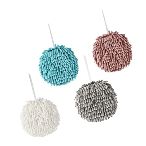 YUTNGYNG Chenilles Handtuch Badezimmer Küche Handtuchkugeln Mit Hängenden Schleifen Schnelltrocknen Weich Absorbierende Mikrofaser Absorptionstücher von YUTNGYNG